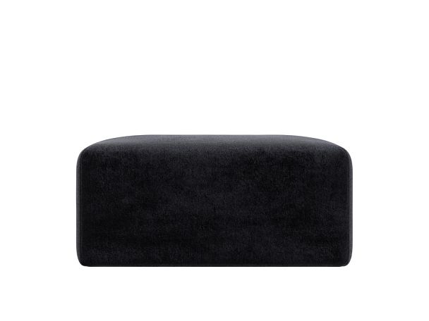 Модуль пуф Лига-060 НПБ Велюр серый - Вид 1