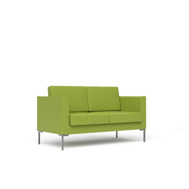 Диван 2-местный Мальта / Malta malta-2 экокожа фисташковая CN1131 - Вид 1