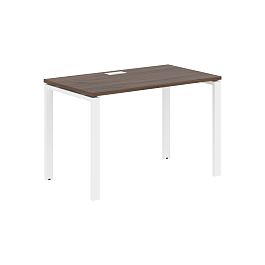 Стол прямой EUST 1167 Дуб Денвер тёмный/Белый 1160х670х750 EDIS - Фото предпросмотра