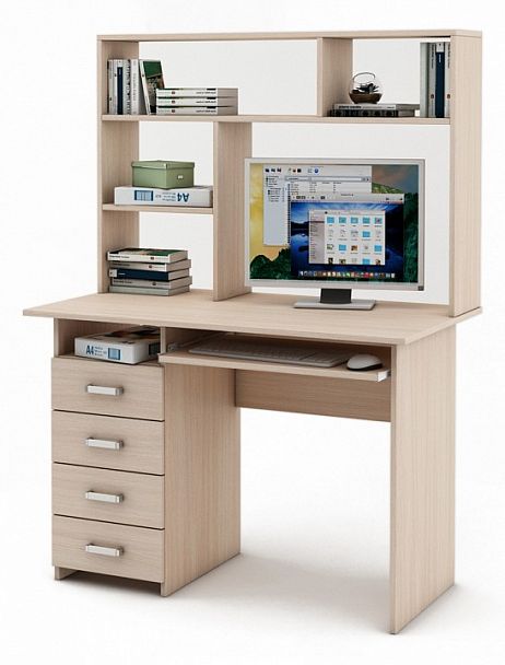 Стол компьютерный Лайт-4К СН - Вид 1