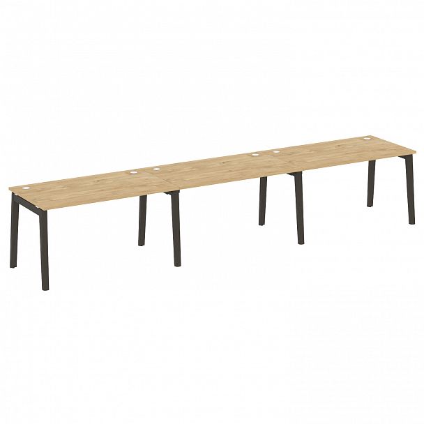 Рабочая станция "Onix wood" OW.RS-3.3.8 тиквуд светлый/дуб темный - Вид 1