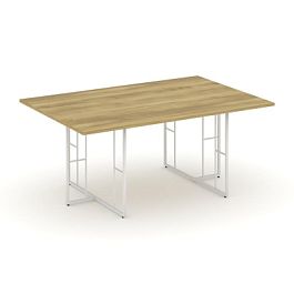 Rift Direct Стол переговорный RF.SPRG-002 Дуб Винченцо/Металл Белый 1780*1180*750 - Фото предпросмотра