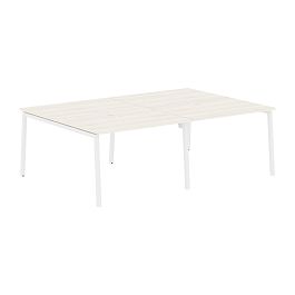 Стол 4-х местный ELWST 2316 Ясень Траун/Белый 2326х1606х750 EDIS - Фото предпросмотра