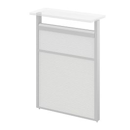 Модуль комбинированный "Логика-ресепшн"  ПК-ЛГР-МДК112х120П/П-В1-160 белый - Фото предпросмотра