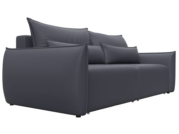 Диван прямой Лига-051 НПБ Экокожа серый - Вид 3