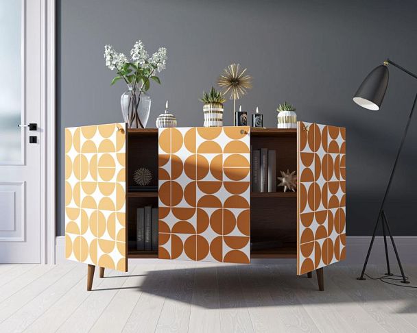 Комод Berber три дверки 14 принт арт BB01/Print_14 - Вид 4