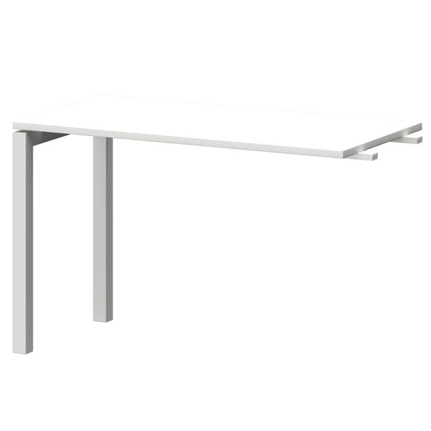 Бриф-приставка СМБ25-П-12.Пр50 Белый/Белый 1200x600x750 Смарт - Вид 1