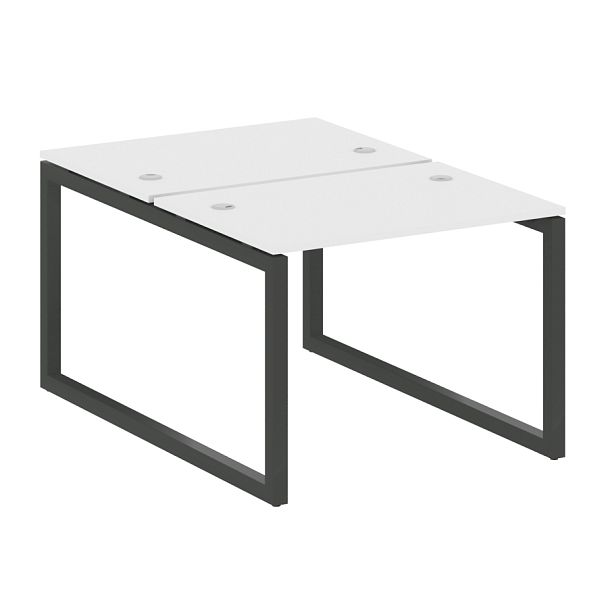 Metal System Quattro Р. ст. на О-образном м/к 50БО.РАС-СП-2.1 Белый/Антрацит металл 1000*1475*750 - Вид 1