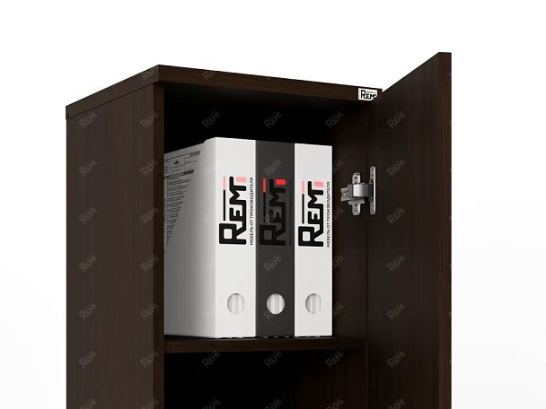 ЛАЙТ / LIGHT RLG036-35x35 Узкий шкаф 35x35x183 Венге - Вид 6