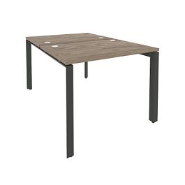 Onix Рабочая станция на П-образном м/к O.MP-D.RS-2.1.7 Тиквуд темный/Антрацит металл 980*1475*750 - Фото предпросмотра