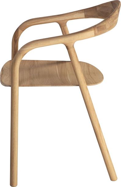 Кресло деревянное из массива дуба Соул Дуб натуральный - Вид 7