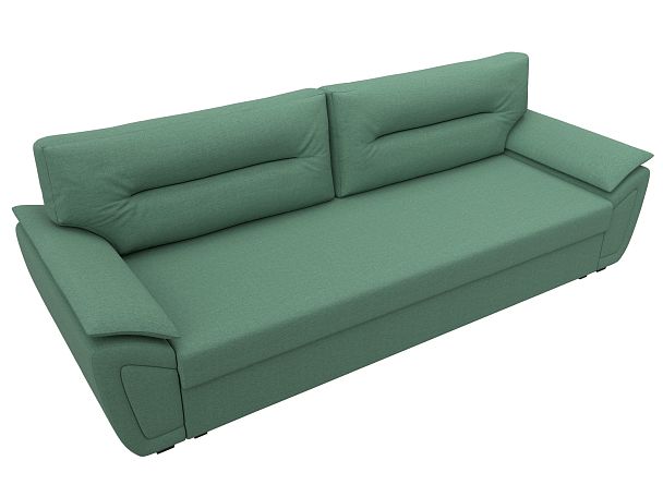 Диван прямой Нэстор Лайт Рогожка зеленый - Вид 6