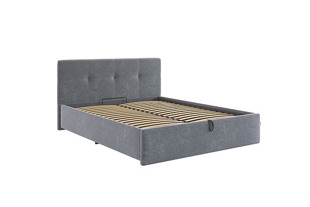 Каркас кровати Веста 160х200 см KM1.6-21.2171 графит (велюр) - Вид 6