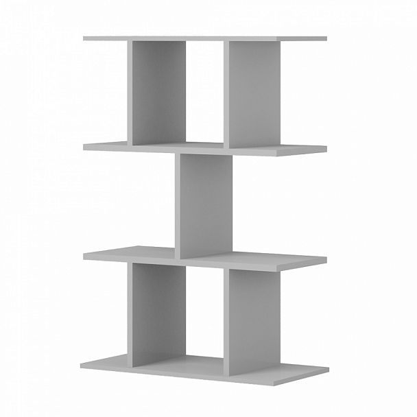 Каркас стеллажа "Дипломат" ПК-УНФО-СЖ133Х90КР-В1-19 серый - Вид 1