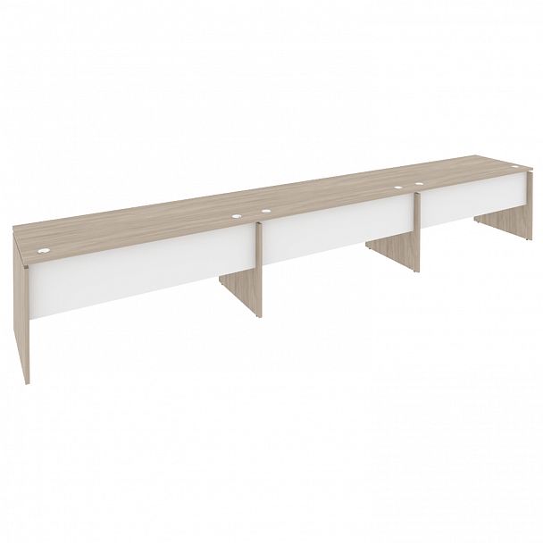 Рабочая станция "Onix" O.RS-3.4.7 дуб аттик/белый - Вид 1