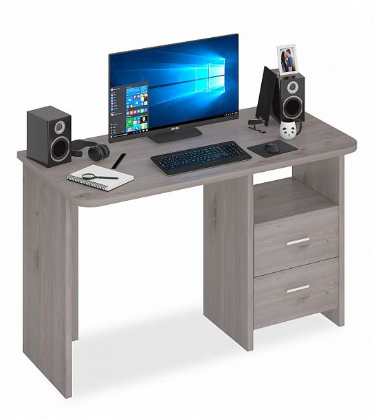 Стол письменный Домино Lite СКЛ-Прям120Р Нельсон - Вид 1