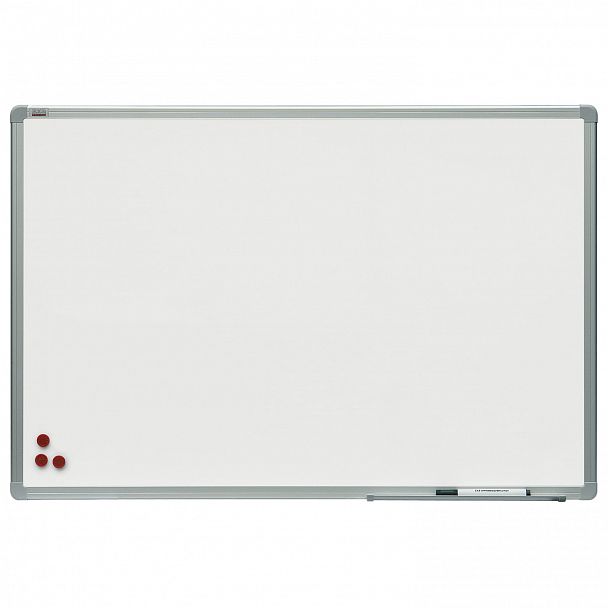 Доска магнитно-маркерная 120x180 см, алюминиевая рамка, 2х3 OFFICE, (Польша), TSA1218 - Вид 2