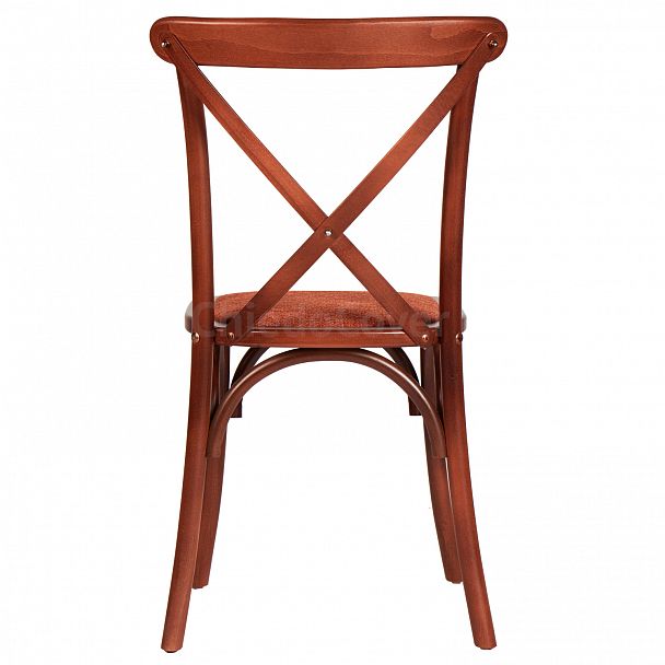Стул Кроссбэк, красное дерево, с подушкой - Вид 6