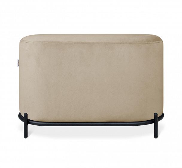 Пуф Sheffilton SHT-B7 ванильный крем/черный муар - Вид 3