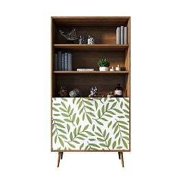 Стеллаж с дверками Berber принт 28 арт BB26/Print_28 - Фото предпросмотра