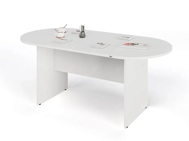 ЛАЙТ / LIGHT RLG010-18x9 Конференц-стол 180x90x75 Белый - Вид 3