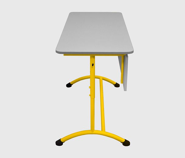 Стол ученический Мега ЛДСП 2М (Р), двухместный, регулируемый, с экраном ЛДСП (дополнительные цвета RAL), гр.5-7 - Вид 5