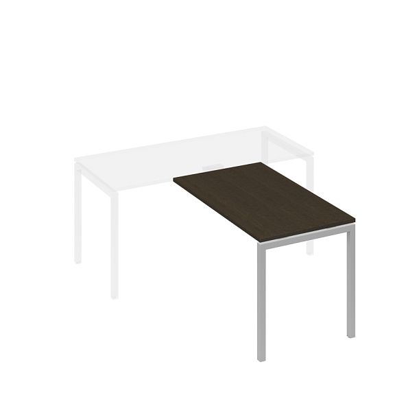 Брифинг-приставка каркас DUE металлический A4 А4 Б2 074 БП венге / металлокаркас серый - Вид 1