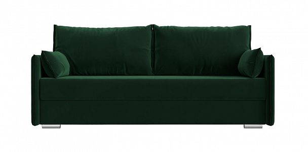 Диван угловой Сайгон (полностью велюр зеленый) - Вид 3