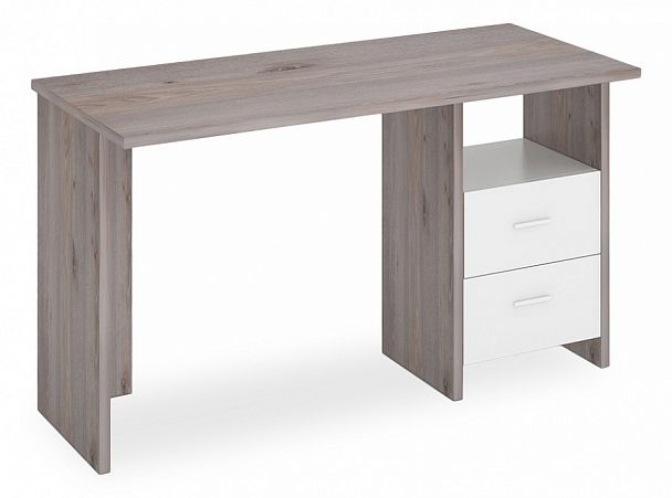 Стол письменный Нельсон Lite СКЛ-Прям130 НБЕ Белый/Нельсон - Вид 1