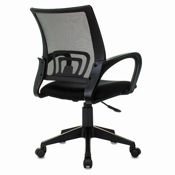 Кресло BRABIX "Fly MG-396", с подлокотниками, сетка, черное, 532083 - Вид 4