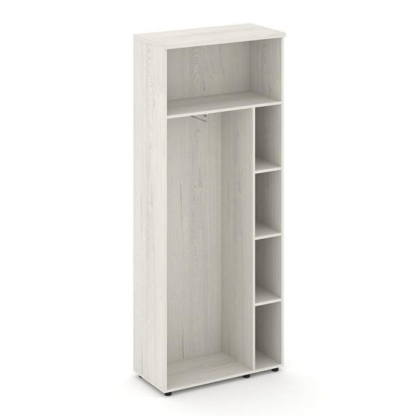 Стайл Проджект Гардероб широкий неглуб. SN.GB-003 Дуб Наварра/Черный Ручки 796*400*1982 - Вид 2