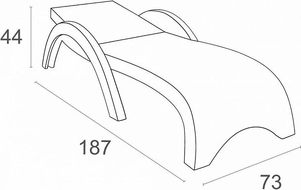 Лежак Fiji - Вид 5