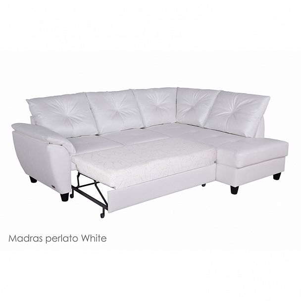 Угловой диван "Николь" в коже - Вид 2