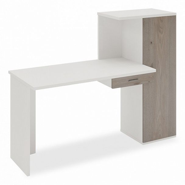 Стол письменный Домино Lite СКЛ-ПРЯМ120+ШК Карамель/Шамони - Вид 1