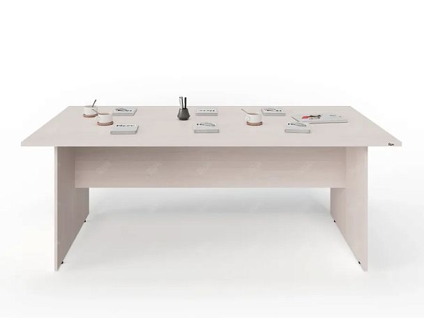 ЛАЙТ / LIGHT RLG009-20x10 Конференц-стол 200x100x75 Дуб Молочный - Вид 2