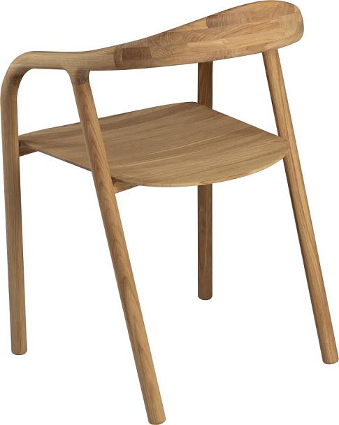 Кресло деревянное из массива дуба Соул Дуб натуральный - Вид 6