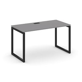 Стайл Проджект Стол письменный SN-4O.SP-005 Серый Пепел/Металл Черный 1780*600*750 - Фото предпросмотра