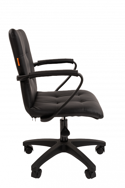 Кресло CHAIRMAN 030, крестовина пластик, экокожа, черный - Вид 4