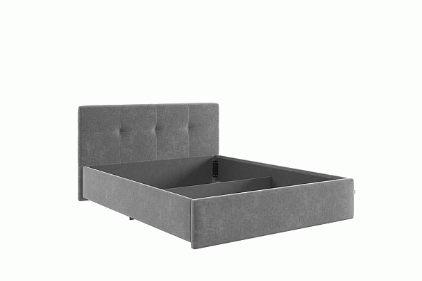 Кровать с подъемным механизмом Веста 160х200 см ZP.KM1.6-21.2081 крем (велюр) - Вид 6