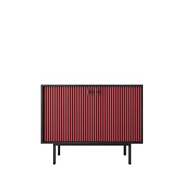 Комод с двумя дверками Emerson арт EM02/red/L - Фото предпросмотра