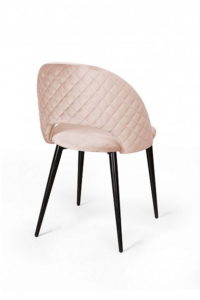 Стул Max ромб, бархат светло-бежевый 2 - Вид 4