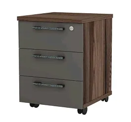 IRVIN FOT30430304 Тумба подкатная Irvin кабинет руководителя  дезира тёмная - Фото предпросмотра