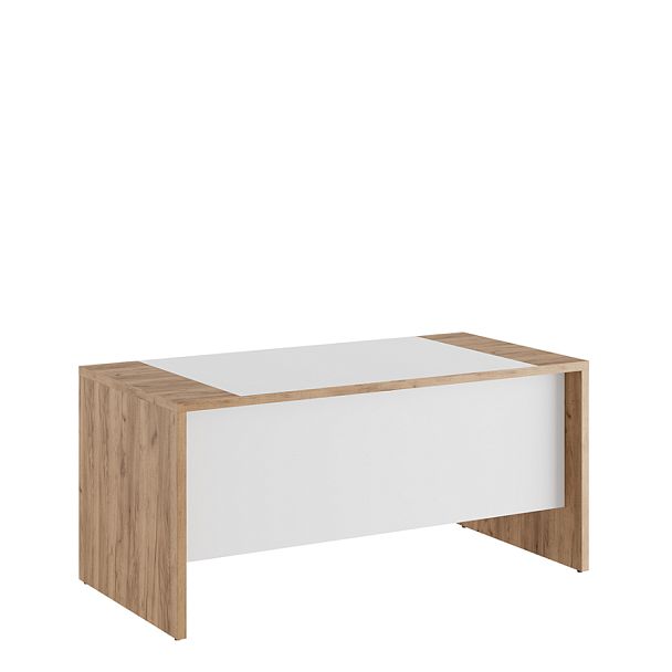 Стол письменный Foil 160x80x75 дуб крафт золотой - Вид 1