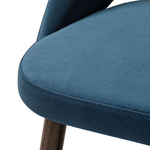 Стул Lars Diag blue/т.орех - Вид 6