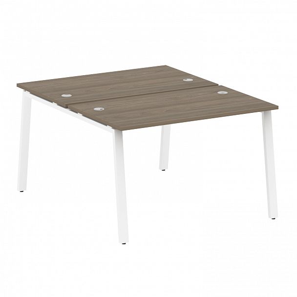 Рабочая станция "Metal System" БА.РАС-СП-2.2 вяз/белый - Вид 1