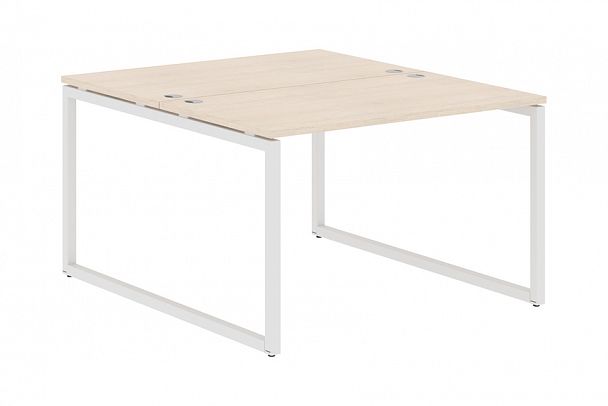 Стол "XTen-Q" XQWST 1414 бук тиара/белый - Вид 1