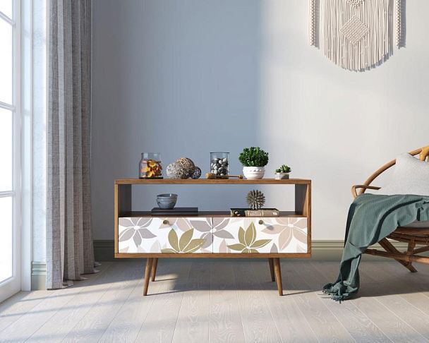 Консоль Berber с двумя ящиками принт 27 арт BB22/Print_27 - Вид 4