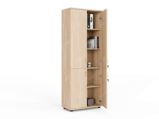 ЛАЙТ / LIGHT RLG040-70x35 Шкаф 4 двери 70x35x183 Дуб Сонома - Вид 3