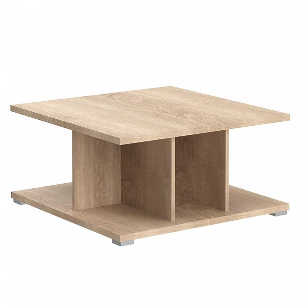 Стол журнальный "Coffee" СТ 888 дуб сонома светлый - Вид 1