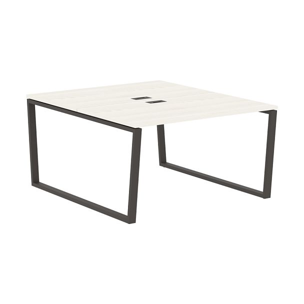 Стол 2-х местный EVWST 1316 Ясень Траун/Мокко 1360х1606х750 EDIS - Вид 1